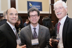 Paley Rothman’s Roy Nidermayer meeting Lee Greenberger and Javeed Froozan of the Lekemia & Lymphoma Society