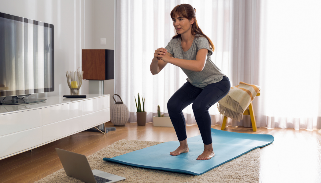 Blog Feature Image physical activity and prevention Working Out at Home