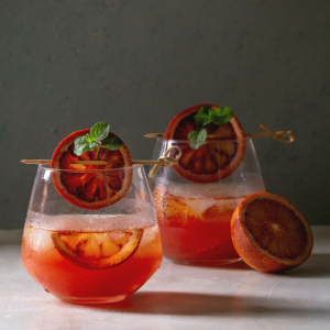 blood orange cocktail